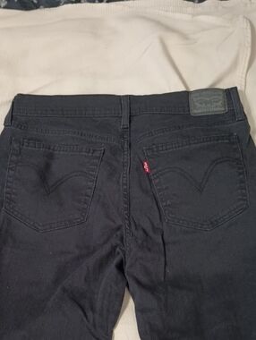 Levi's Black Back-Pocket Denim Jeans
